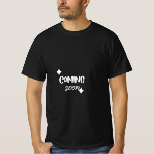 Trendy Coming Soon Y2K Ästhetik Schwarzes Grafik T T-Shirt