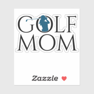 Trendy Cool "GOLF MAMA" Blauer, kundenspezifischer Aufkleber