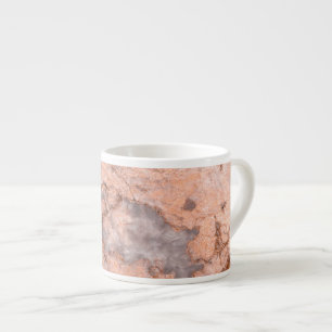 Trendy Cool Marble Stone Texture Espressotasse
