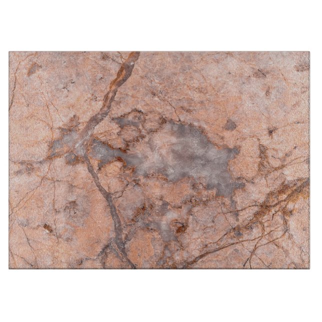 Trendy Cool Marble Stone Texture Schneidebrett (Vorderseite)