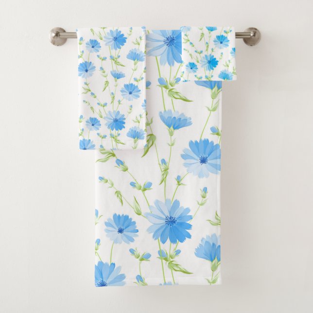 Trendy Daisy Floral Badhandtuch Set (Insitu)