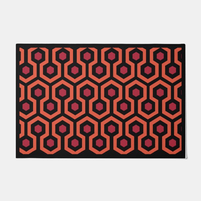 Trendy Design Zuhause Mat, Special Red Doormat Fußmatte (Vorderseite)