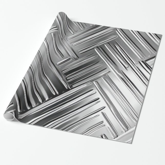 Trendy Diamond Textur Wrapping Papier Geschenkpapier (Ungerollt)