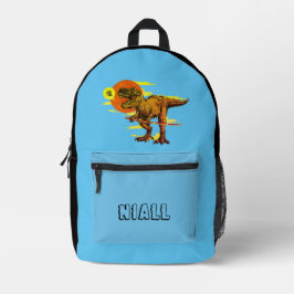 Trendy Dinosaur Personalisiert Bedruckter Rucksack