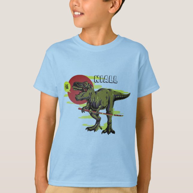 Trendy Dinosaur T-Shirt (Vorderseite)