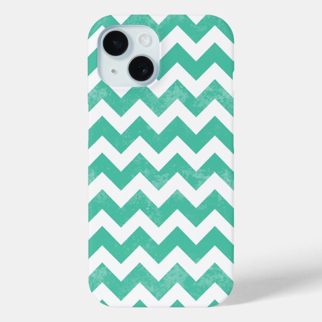 Trendy Distressed WorldBlue White Zickzack Pattern title_seo2 (Rückseite)