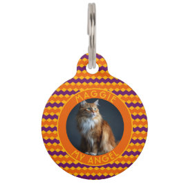 Trendy Dog Gift Chevron Symmetry Haustiermarke