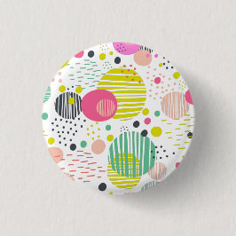 Trendy dots Muster werfen Kissen Getränke Coaster Button