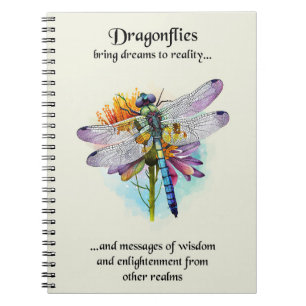 Trendy Dragonfly Notizblock