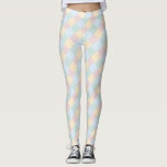 Trendy Elegant Rosa Rose Blau Gelb Weiß Leggings<br><div class="desc">Trendy Elegant Rosa Blau Grün Gelb Weiß Moderne Pastellfarben Leggings.</div>