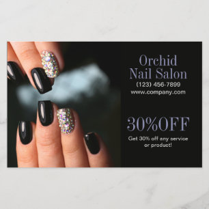 Trendy Esthetician SPA Nagelstudio Preislisten Flyer