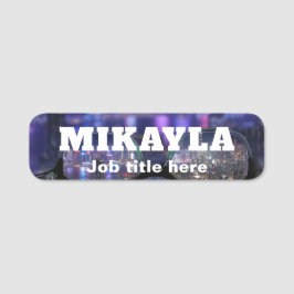Trendy Eyeglasses Optical Name Tag Namensschild