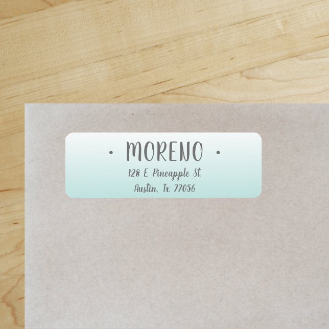 Trendy | Familie | Aquamarine Breite | RÜCKSENDEAD ("Everyday is abundantly beautiful." 
Sincerely Best Wishes from Lucky Design World)