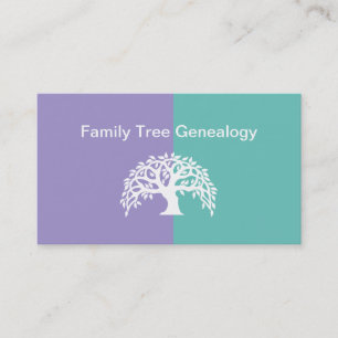 Trendy Family Genealogy Services Visitenkarte