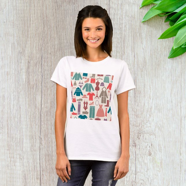 Trendy Fashion Pattern Stilvolle Kleidung Grafik T-Shirt (Von Creator hochgeladen)