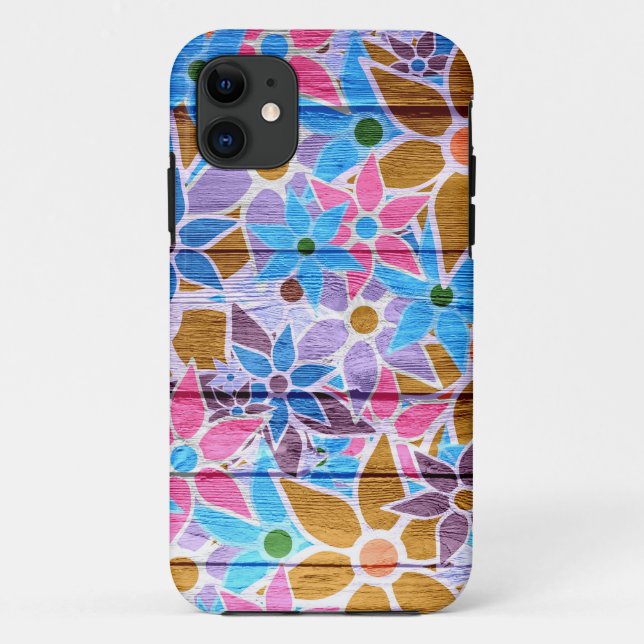 Trendy Floral Pattern #14 Case-Mate iPhone Hülle (Rückseite)