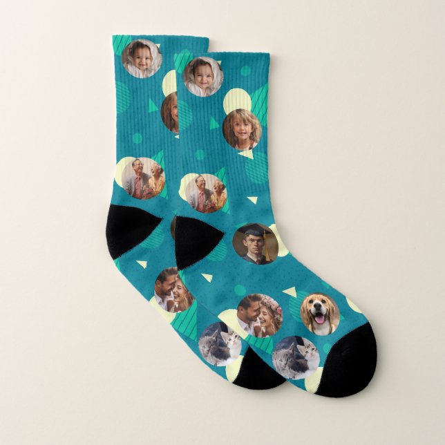 Trendy Foto Erstellen Sie Ihr eigenes Jubiläum Per Socken (Paar)