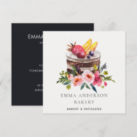 Trendy Frucht Blumenkuchen Patisserie Cupcake Bäck