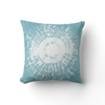 Trendy gefärbte Krawatte aquamarines weißes boho