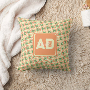 Trendy geometric Custom Pillow für Vatertag Kissen