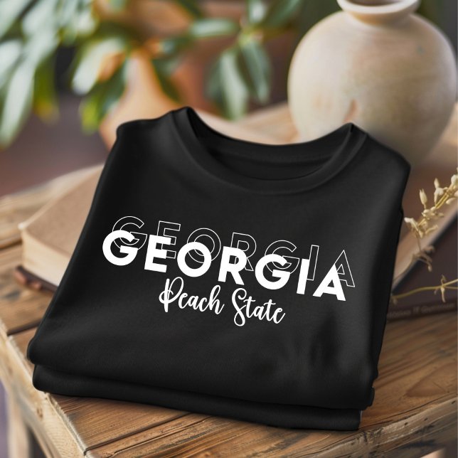 Trendy Georgia Peach Staat T - Shirt (Von Creator hochgeladen)