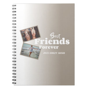Trendy Geschenk für die besten Freunde Notizblock
