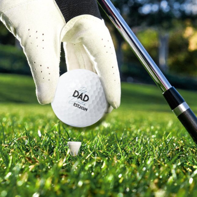 Trendy Geschenk für Vater Personalisiert Name Einz Golfball (Von Creator hochgeladen)