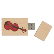 Trendy-Geschenkidee zeichne coole rote Violine