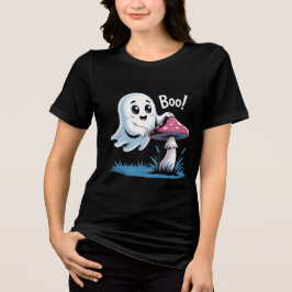 Trendy Ghost T - Shirt - Funny Halloween Graphic T