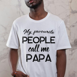 Trendy Gift For Vatertag Schöne Präsentation Papa T-Shirt