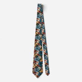 Trendy Gifts For Him Tropical Floral Krawatte