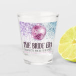 Trendy Glitzer Disco Bridge Junggeselinnen-Abschie Schnapsglas<br><div class="desc">Feiern Sie die zukünftige Braut mit diesen trendigen Glitzer Disco-Ball "in my bride era" Junggeselinnen-Abschied-Brillen! Passen Sie Ihre persönlichen Daten an.</div>