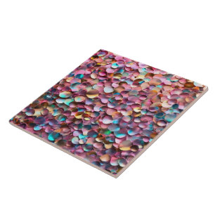 Trendy Glitzer Opal Holographic Collection Fliese
