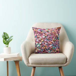Trendy Glitzer Opal Holographic Collection Kissen