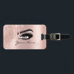 Trendy Glitzer Rose Gold Tropfen Moderne Gepäckanhänger<br><div class="desc">Trendy GlTrendy Glitzer Rose Gold Tropfen Moderne Gepäckmarke</div>