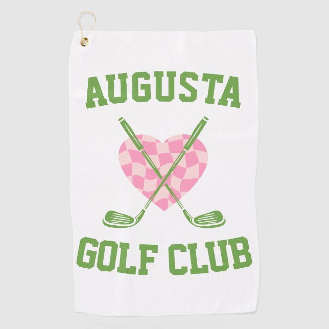 Trendy Golf Social Club Golf Golfhandtuch (Vorderseite)