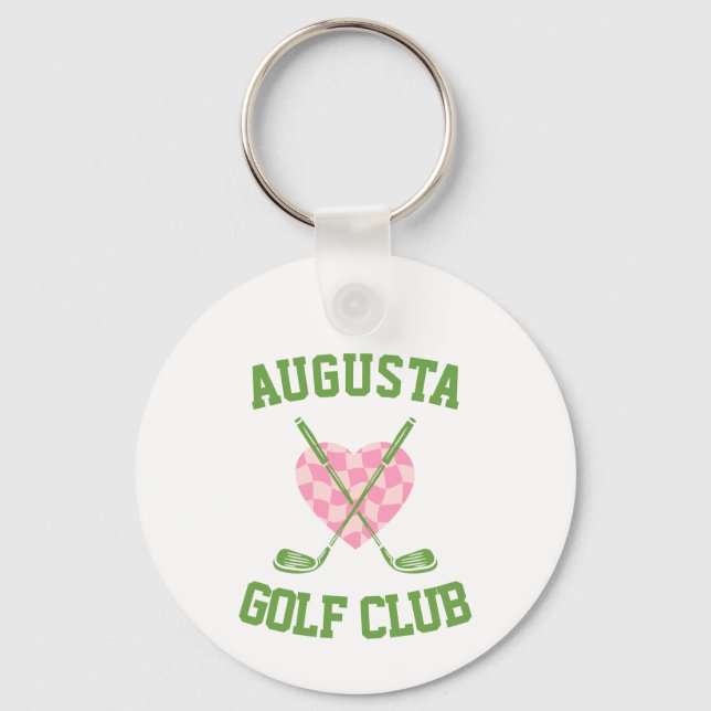 Trendy Golf Social Club Schlüsselanhänger (Vorderseite)