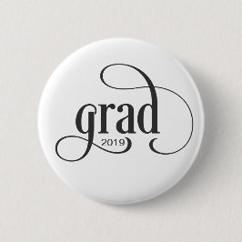 Trendy Grad Typografie mit Ihrem Klassenjahr Button