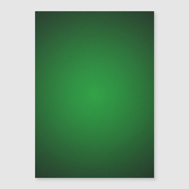 Trendy Grainy Green-Black Vignette Magnetkarte (Vorderseite)