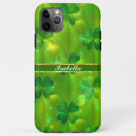Trendy Green Clover 4 Lists Case-Mate iPhone Hülle