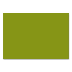 Trendy Green (solide Farbe) Tischnummer