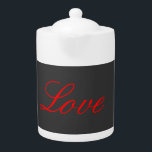 Trendy Grey Background Red Liebe Wedding<br><div class="desc">Sie können die Schriftart und Farben leicht ändern. Sie können auch Ihr Logo und das Hintergrundbild hinzufügen, wie Sie möchten.</div>