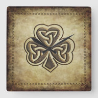 Trendy Grundge Irish Glück Kleeblatt