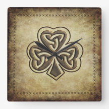 Trendy Grundge Irish Glück Kleeblatt