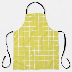 Trendy Hand Drawn Tiny Formen Schürze
