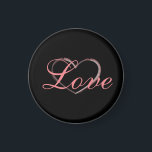 Trendy Heart Gray Calligraphy Liebe Wedding Magnet<br><div class="desc">Sie können die Schriftart und Farben leicht ändern. Sie können auch Ihr Logo und das Hintergrundbild hinzufügen,  wie Sie möchten.</div>