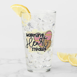 Trendy Heart Stealer Valentinstag Glas