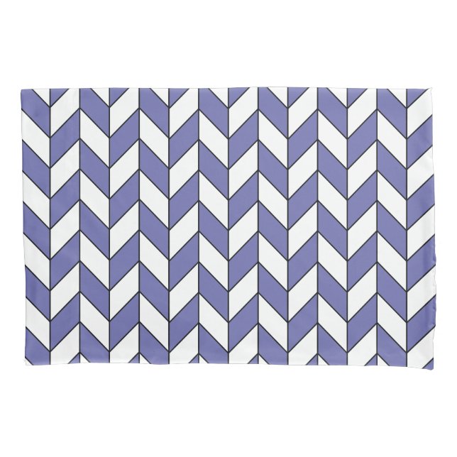 Trendy Herringbone Zickzack Pattern Kissenbezug (Vorderseite)