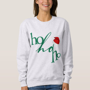 Trendy Ho-Ho-Ho Design T - Shirt