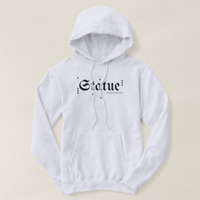 Trendy hoodie with unique style (Design vorne)